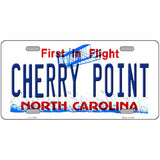 Cherry Point North Carolina Novelty License Plate 24" x 12" (LLP)