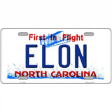 Elon North Carolina Novelty License Plate 24" x 12" (LLP)