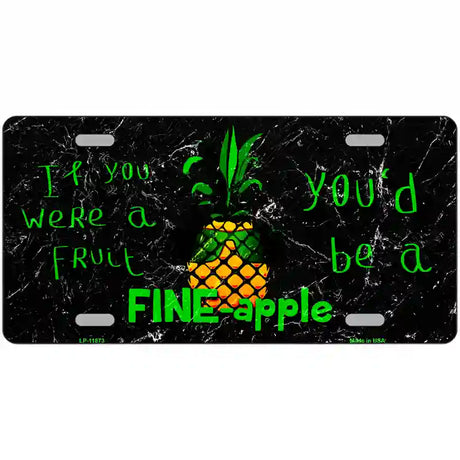 Fineapple Novelty License Plate 24" x 12" (LLP)