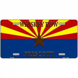 Whiskey Row Prescott Arizona Novelty License Plate 24" x 12" (LLP)