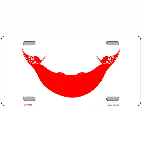 Easter Island Flag Metal Novelty License Plate 24" x 12" (LLP)