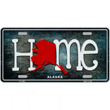 Alaska Home State Outline Novelty License Plate 24" x 12" (LLP)