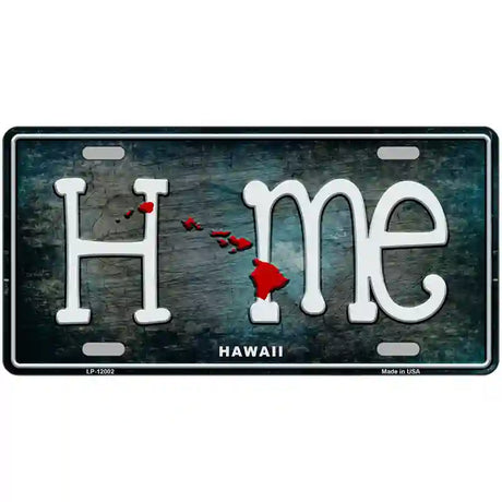 Hawaii Home State Outline Novelty License Plate 24" x 12" (LLP)