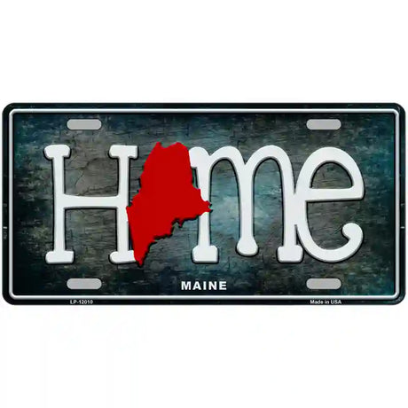 Maine Home State Outline Novelty License Plate 24" x 12" (LLP)