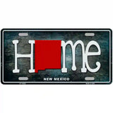 New Mexico Home State Outline Novelty License Plate 24" x 12" (LLP)