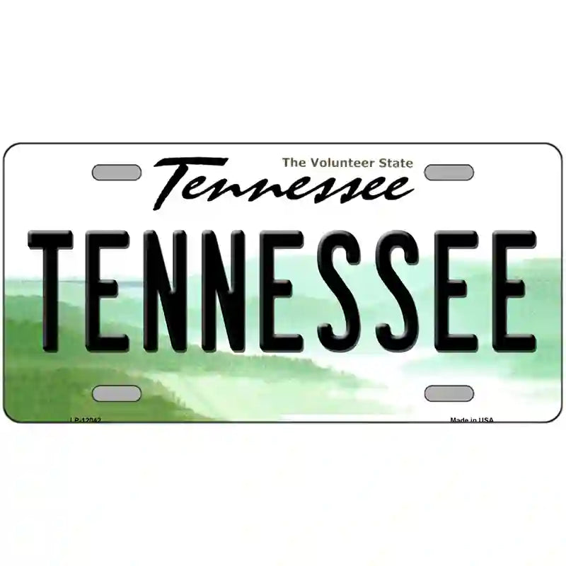 Tennessee Novelty Metal License Plate LP-12042 24" x 12" (LLP)