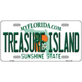 Florida Tresure Island Novelty Metal License Plate 24" x 12" (LLP)