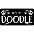 Kiss My  Novelty Metal License Plate 24" x 12" (LLP)