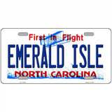 Emerald Island North Carolina State Novelty Metal License Plate 24" x 12" (LLP)