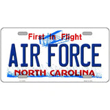 Air Force North Carolina State Novelty Metal License Plate 24" x 12" (LLP)