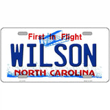 Wilson North Carolina State Novelty Metal License Plate 24" x 12" (LLP)