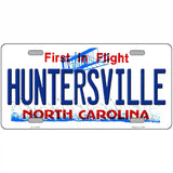 Huntersville North Carolina State Novelty Metal License Plate 24" x 12" (LLP)