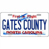 Gates County North Carolina State Novelty Metal License Plate 24" x 12" (LLP)