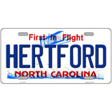 Hertford North Carolina State Novelty Metal License Plate 24" x 12" (LLP)