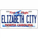 Elizabeth City North Carolina State Novelty Metal License Plate 24" x 12" (LLP)