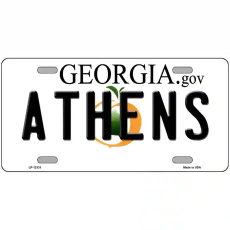 Athens Georgia State Novelty Metal License Plate 24" x 12" (LLP)