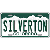 Silverton Colorado Novelty Metal License Plate 24" x 12" (LLP)