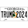 Trump 2024 Georgia Novelty Metal License Plate 24" x 12" (LLP)