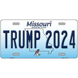 Trump 2024 Missouri Novelty Metal License Plate 24" x 12" (LLP)