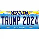 Trump 2024 Nevada Novelty Metal License Plate 24" x 12" (LLP)