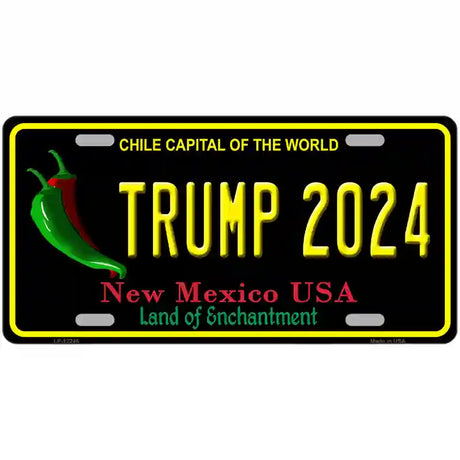 Trump 2024 New Mexico Novelty Metal License Plate 24" x 12" (LLP)