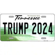 Trump 2024 Tennessee Novelty Metal License Plate 24" x 12" (LLP)