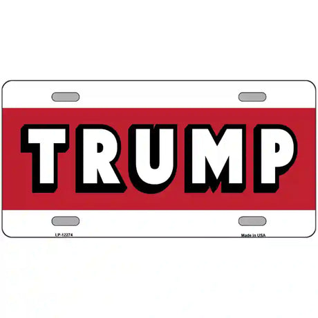 Trump Novelty Metal License Plate 24" x 12" (LLP)