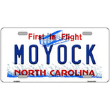 Moyock North Carolina Novelty Metal License Plate 24" x 12" (LLP)