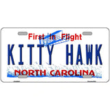 North Carolina Kitty Hawk Novelty Metal License Plate 24" x 12" (LLP)