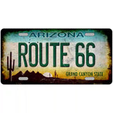 Route 66 Arizona Novelty Metal License Plate Tag LP-12503 24" x 12" (LLP)