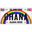 Ohana Hawaii Novelty Metal License Plate 24" x 12" (LLP)