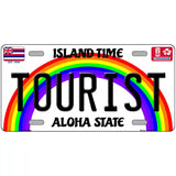 Tourist Hawaii Novelty Metal License Plate 24" x 12" (LLP)