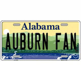 Auburn Fan Novelty Metal License Plate 24" x 12" (LLP)