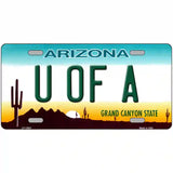 Univ of Arizona Novelty Metal License Plate 24" x 12" (LLP)