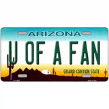 Univ of Arizona Fan Novelty Metal License Plate 24" x 12" (LLP)