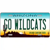 Go Wildcats Novelty Metal License Plate 24" x 12" (LLP)