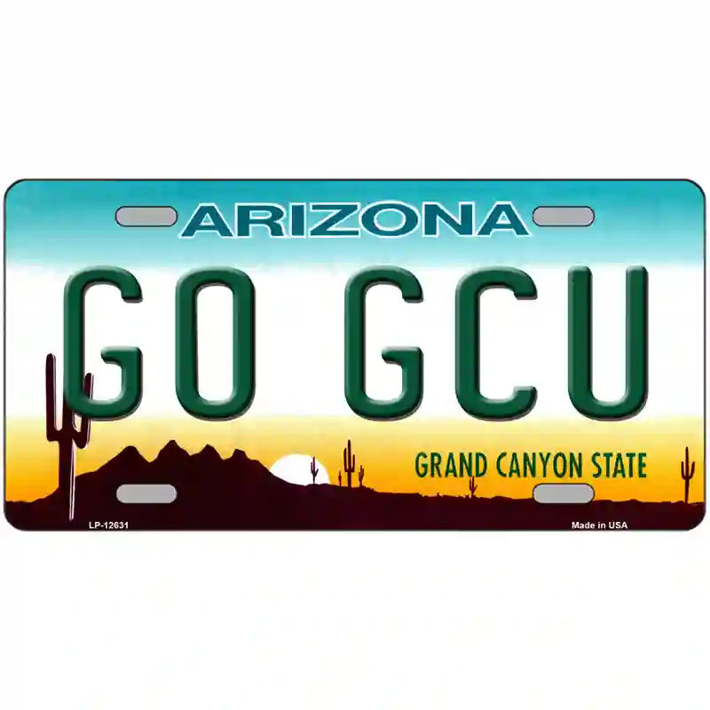 Go Grand Canyon Univ Novelty Metal License Plate 24" x 12" (LLP)