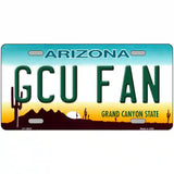 Grand Canyon Univ Fan Novelty Metal License Plate 24" x 12" (LLP)