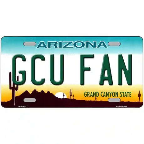 Grand Canyon Univ Fan Novelty Metal License Plate 24" x 12" (LLP)