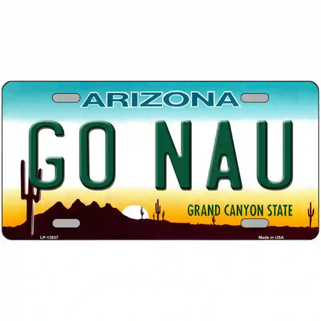 Go Northern Arizona Univ Novelty Metal License Plate 24" x 12" (LLP)