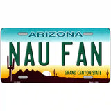 Northern Arizona Univ Fan Novelty Metal License Plate 24" x 12" (LLP)