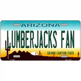 Lumberjacks Fan Novelty Metal License Plate 24" x 12" (LLP)