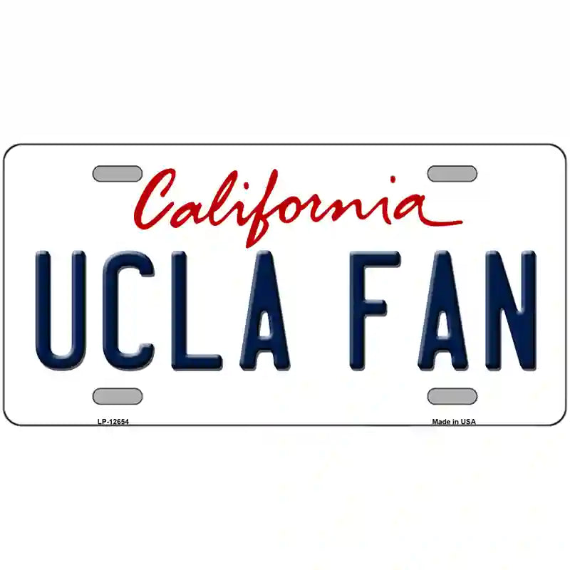 UCLA Fan Novelty Metal License Plate 24" x 12" (LLP)