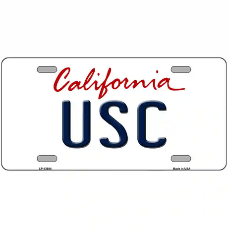 USC Novelty Metal License Plate 24" x 12" (LLP)