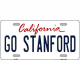 Go Stanford Novelty Metal License Plate 24" x 12" (LLP)