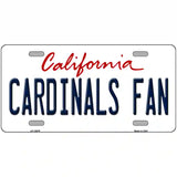 Cardinals Fan Novelty Metal License Plate 24" x 12" (LLP)