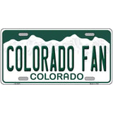 Colorado Fan Novelty Metal License Plate 24" x 12" (LLP)