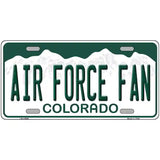 Air Force Fan Novelty Metal License Plate 24" x 12" (LLP)