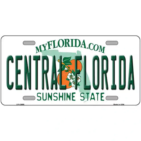 Central Florida Novelty Metal License Plate 24" x 12" (LLP)