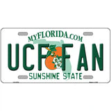 UCF Fan Novelty Metal License Plate 24" x 12" (LLP)